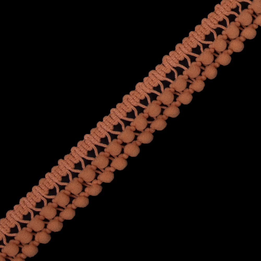 Pumpkin Two Row Mini Pom Pom Trim - Joann Fabrics