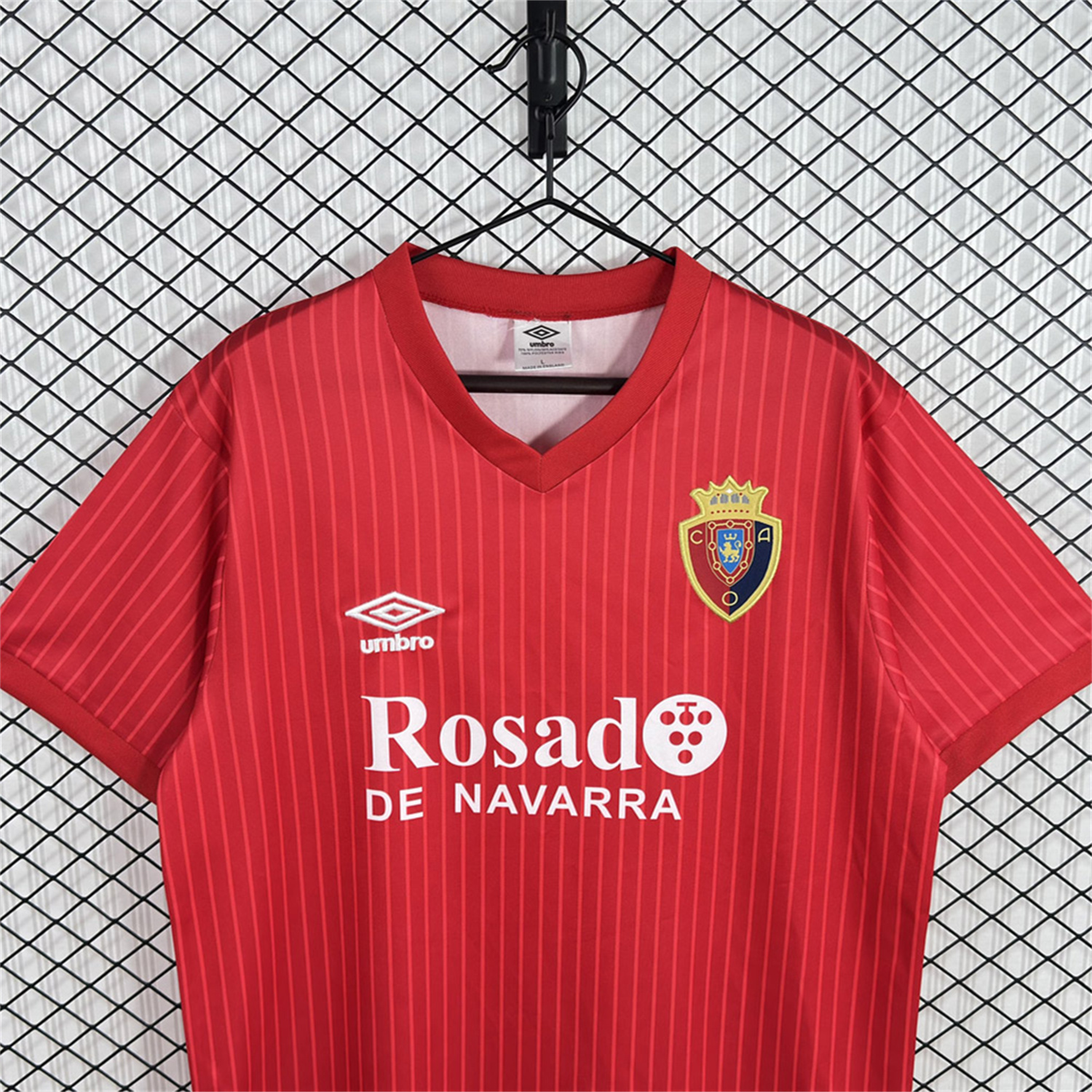 Retro Osasuna 1987-90 Home Jersey - UnitedFutballJersey