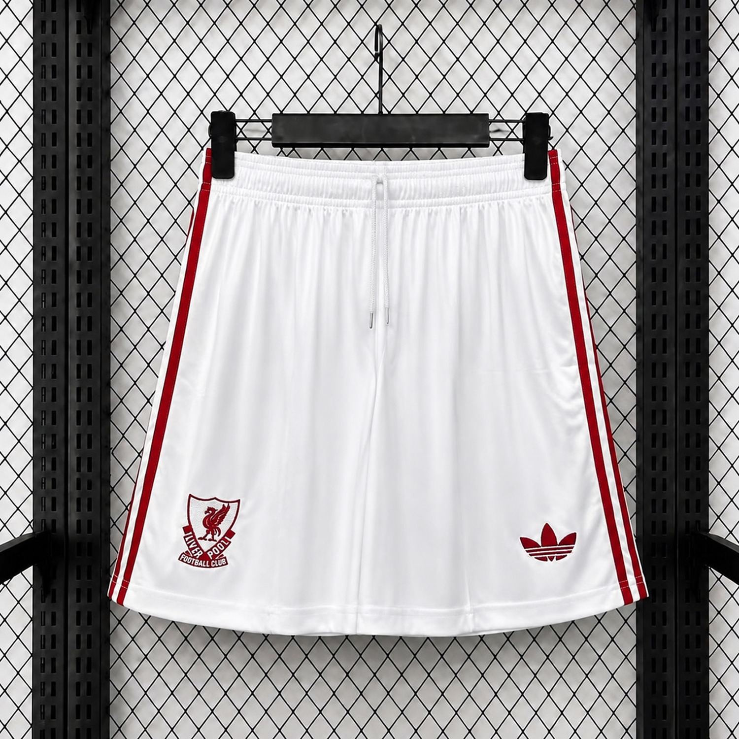 Liverpool 26-27 White Shorts - Fans Version - UnitedFutballJersey