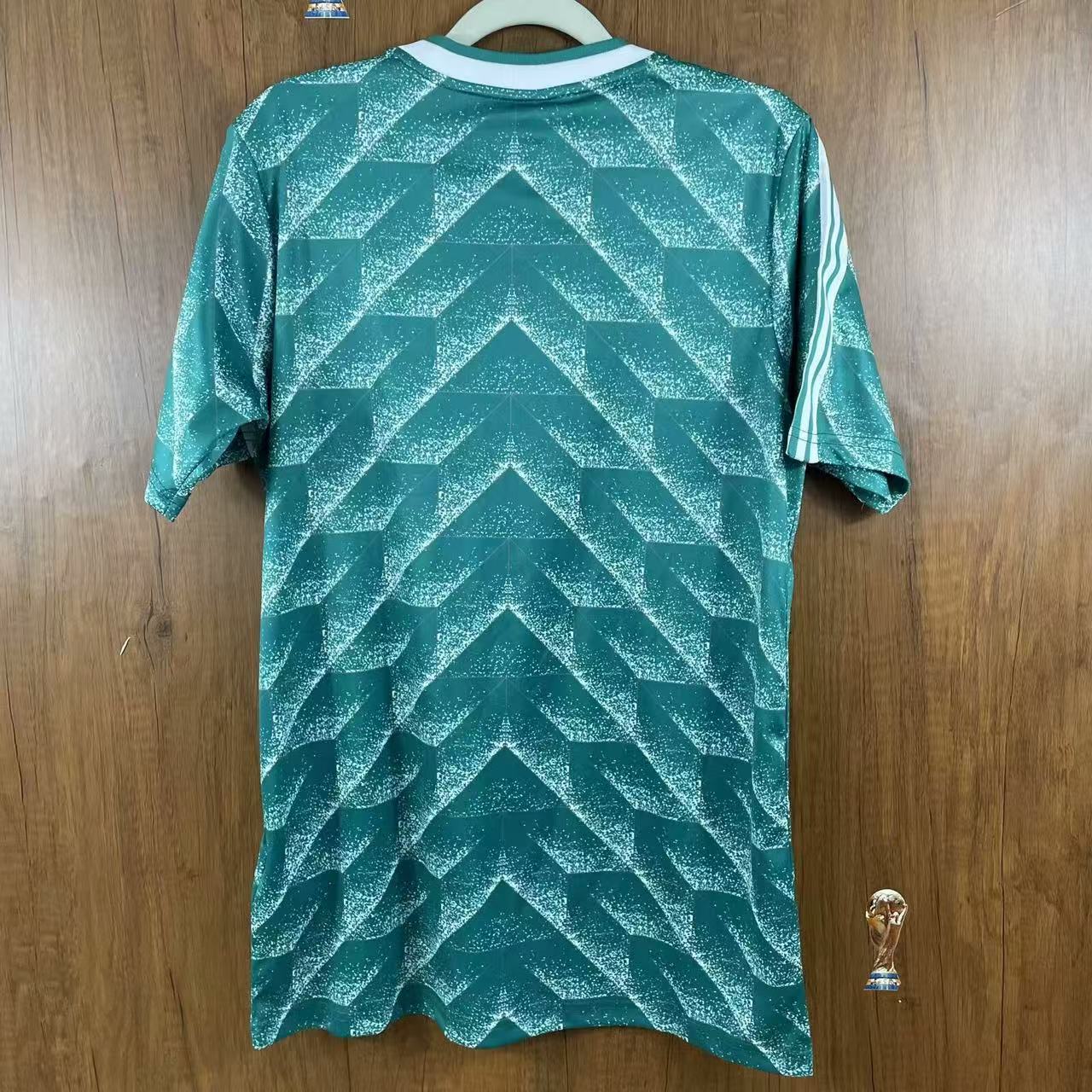 1990 Retro Germany away Soccer Jersey