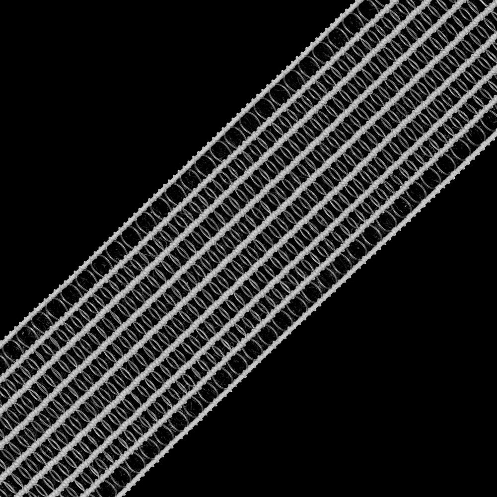 White Nylon Elastic Trim - 1.125