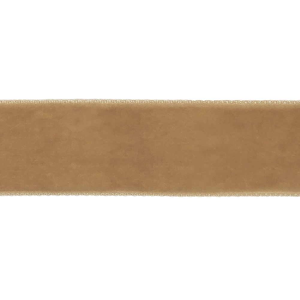 Single Faced Velvet Ribbon Made in Italy - 7/8