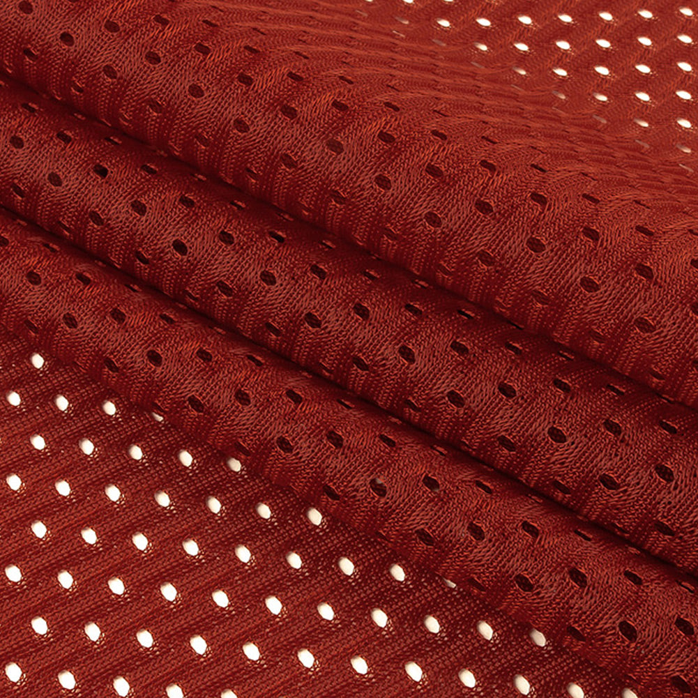 Polyester Athletic Mesh - Cardinal Red - Heracles Collection - Joann Fabrics