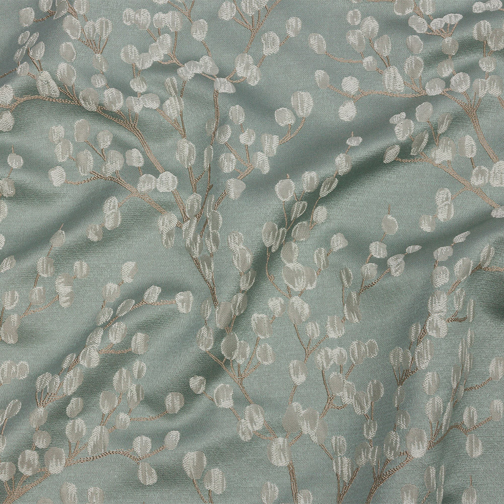 Drapery Jacquard - Mineral Prairie Willow - British Imported - Joann Fabrics