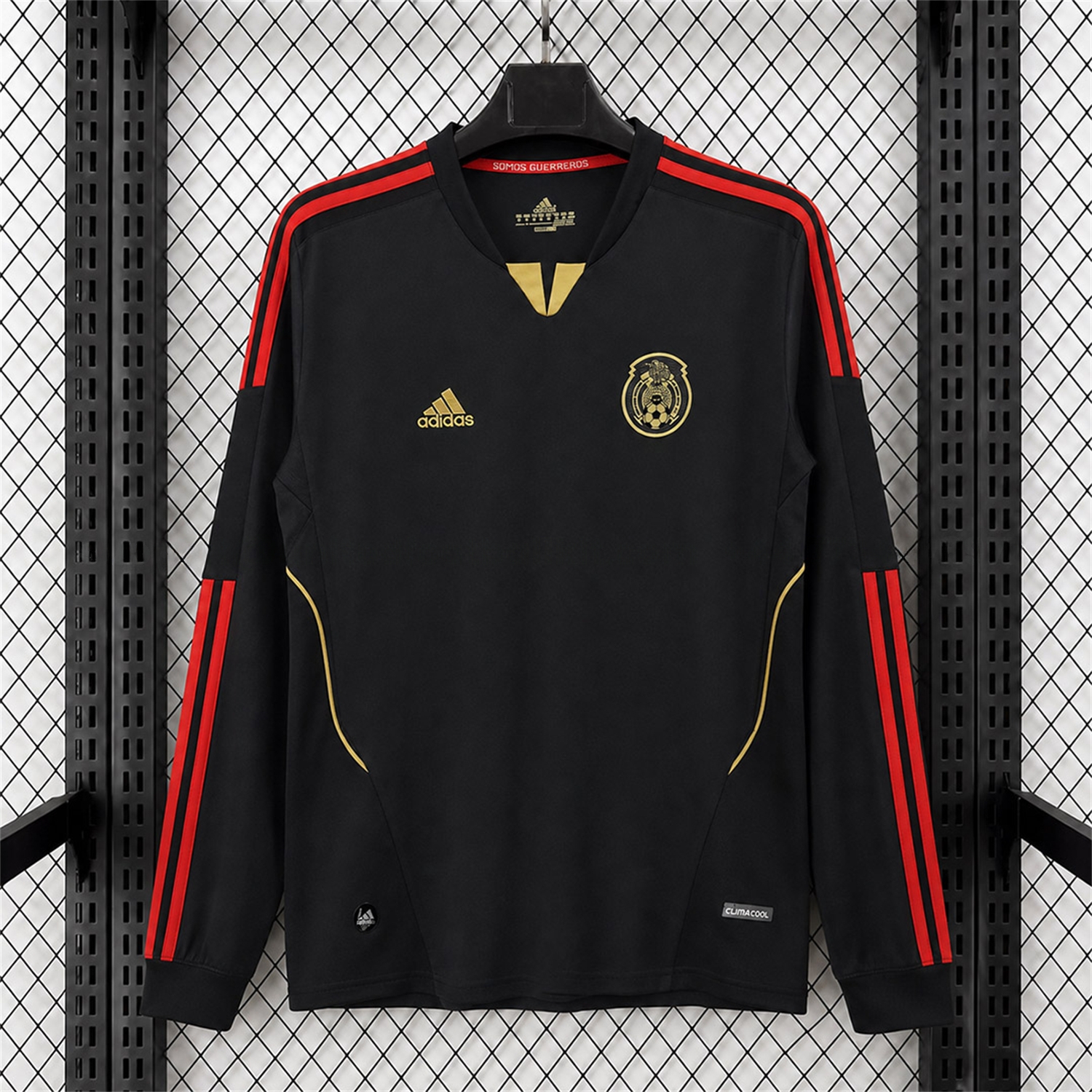 Retro Mexico 2011 Away Long Sleeves Jersey - UnitedFutballJersey