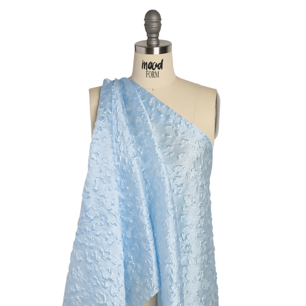 Luminous Light Blue Wild Spots Lightweight Luxury Brocade - Joann Fabrics