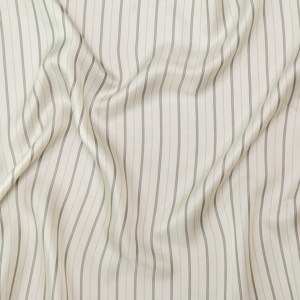 Bemberg Lining - Ivory and Black Stripes - Joann Fabrics