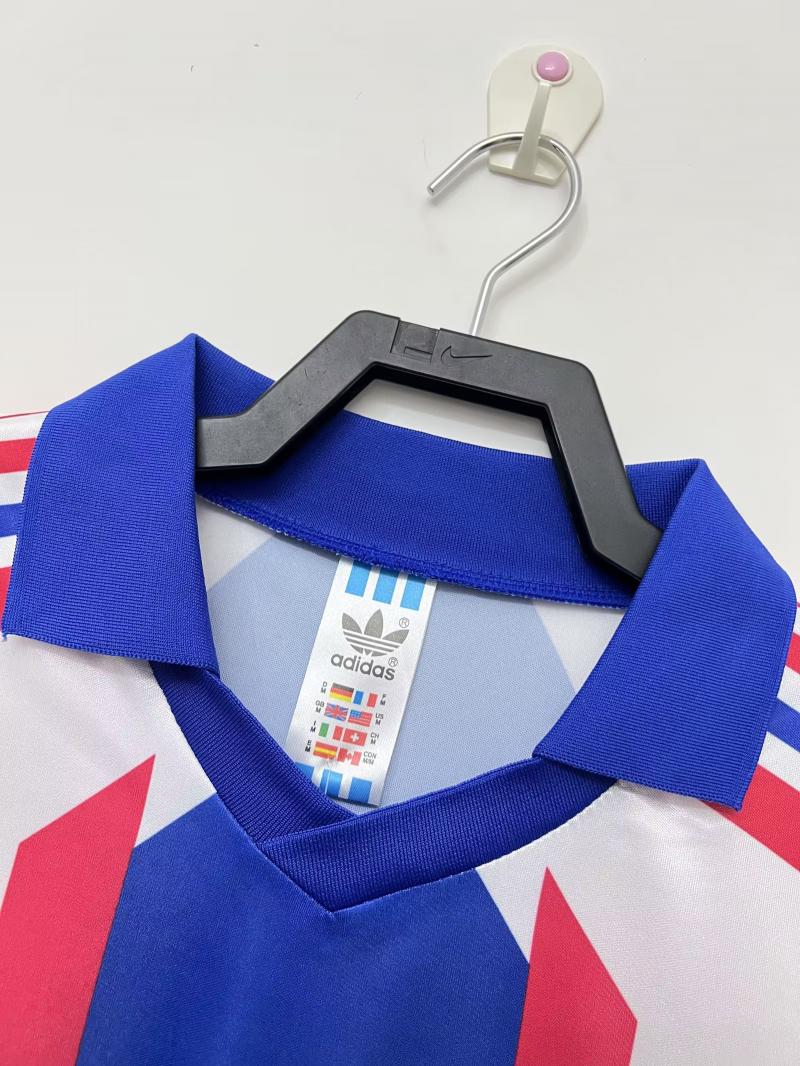 1990 Retro France Home Football Shirt 1:1 Thai Quality