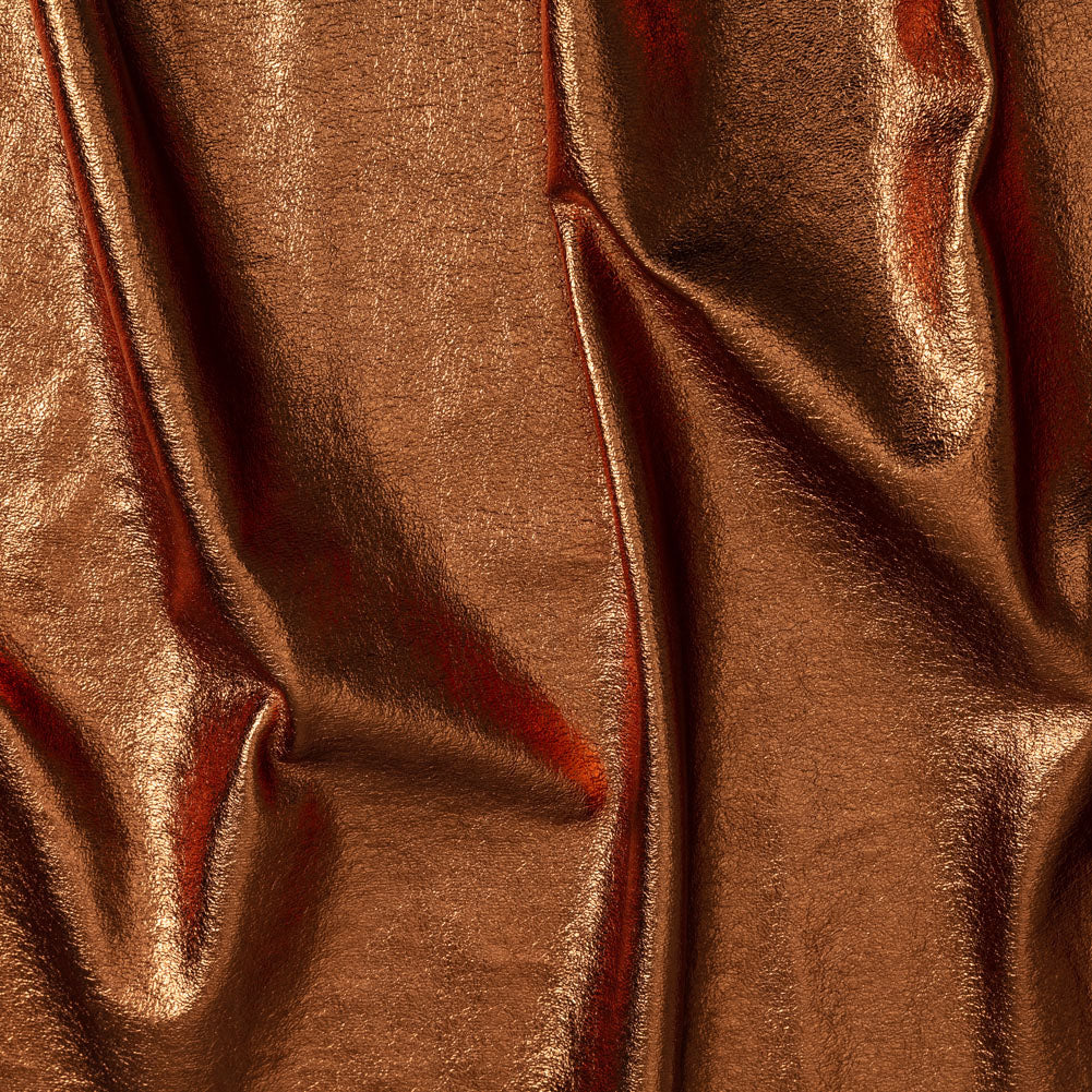 Textured Faux Leather - Metallic Copper - Ileana Collection - Joann Fabrics