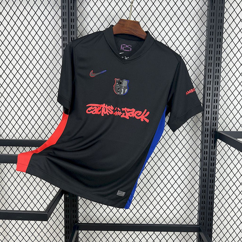 2024/2025  Barcelona x Travis Scott Collab Away Football Shirt 1:1 Thai Quality