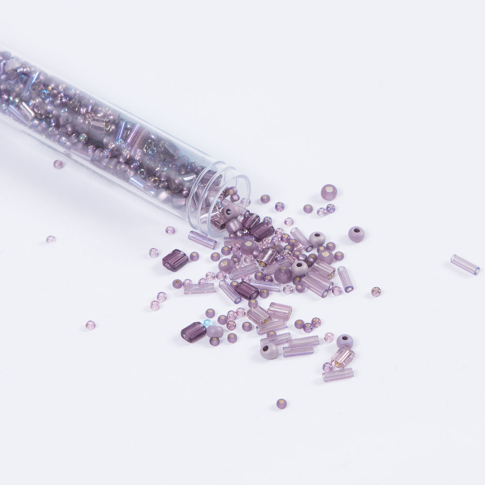 Purple Mixed Media Beads - Size 10 - Joann Fabrics