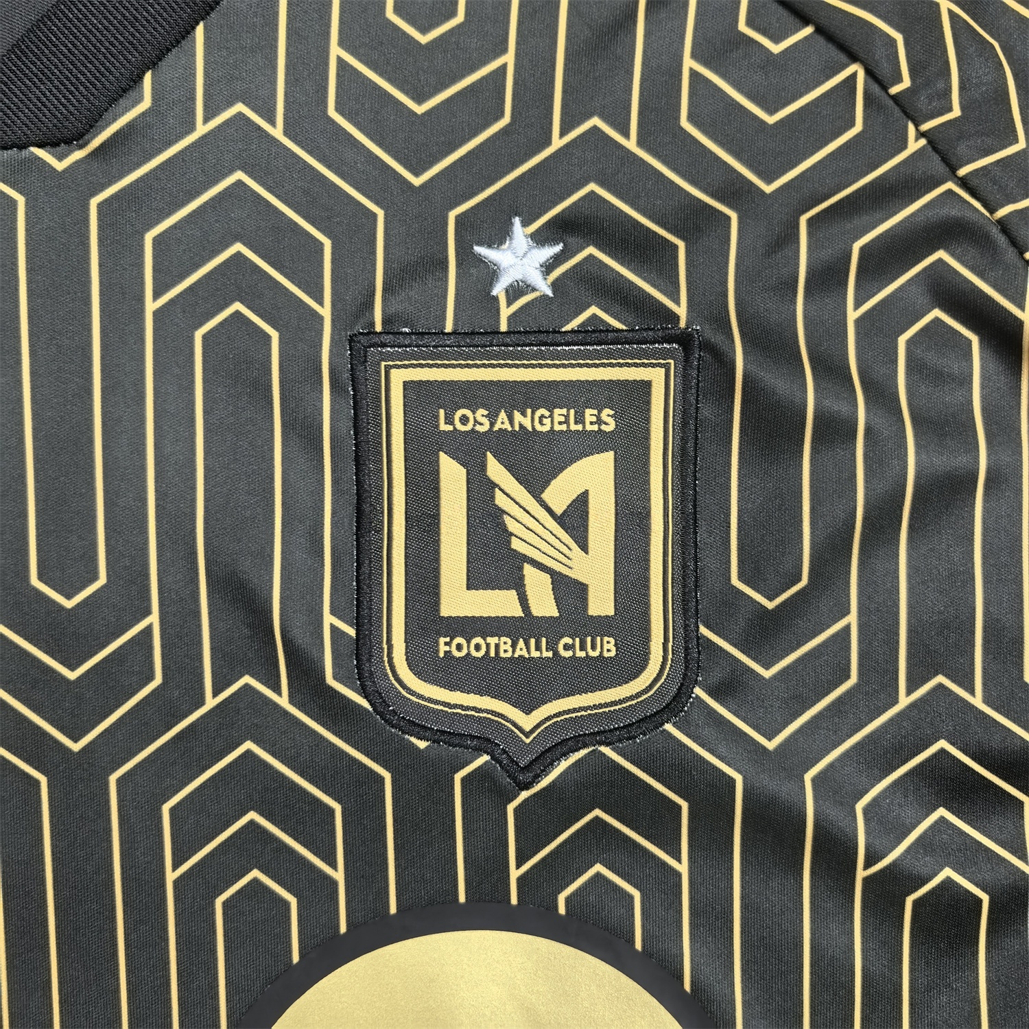 Los Angeles FC 26-27 Home Jersey With Star - Fans Version - UnitedFutballJersey