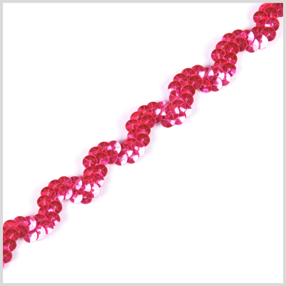 Fuchsia Ric Rac Sequin - Joann Fabrics