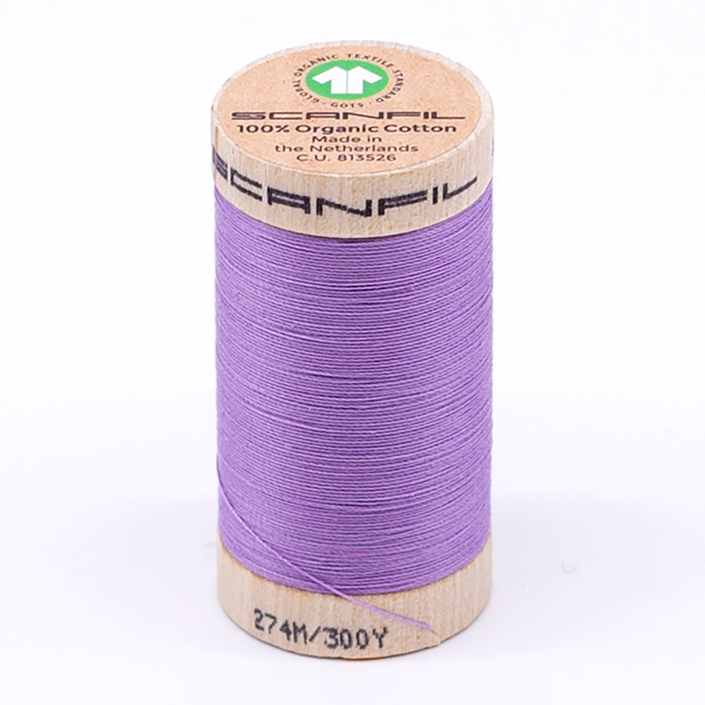 SCANFIL® 30wt Organic Pima Cotton Thread 300 yds - 4812 Regal Orchid - Joann Fabrics