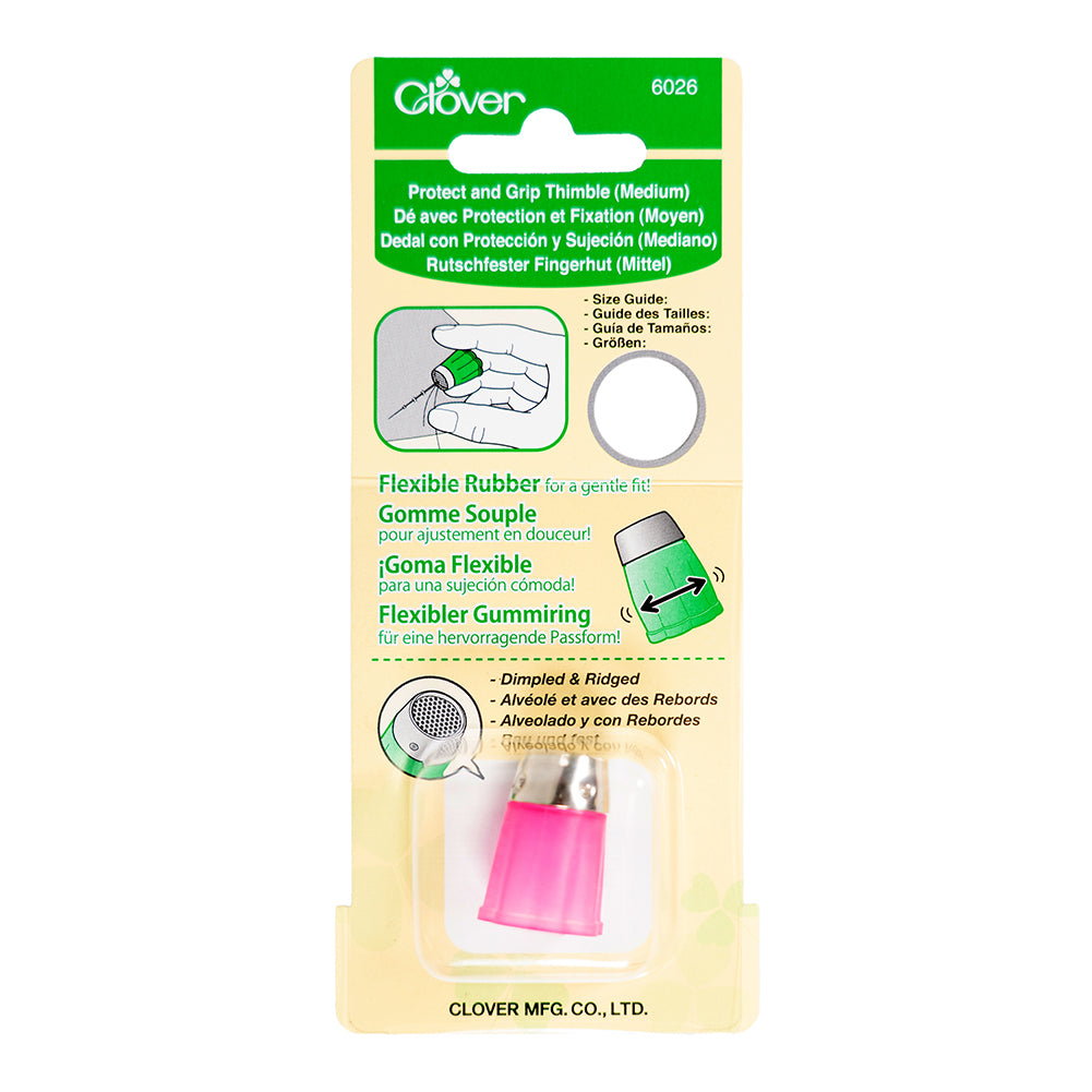 Clover Protect and Grip Thimble - Medium - Joann Fabrics