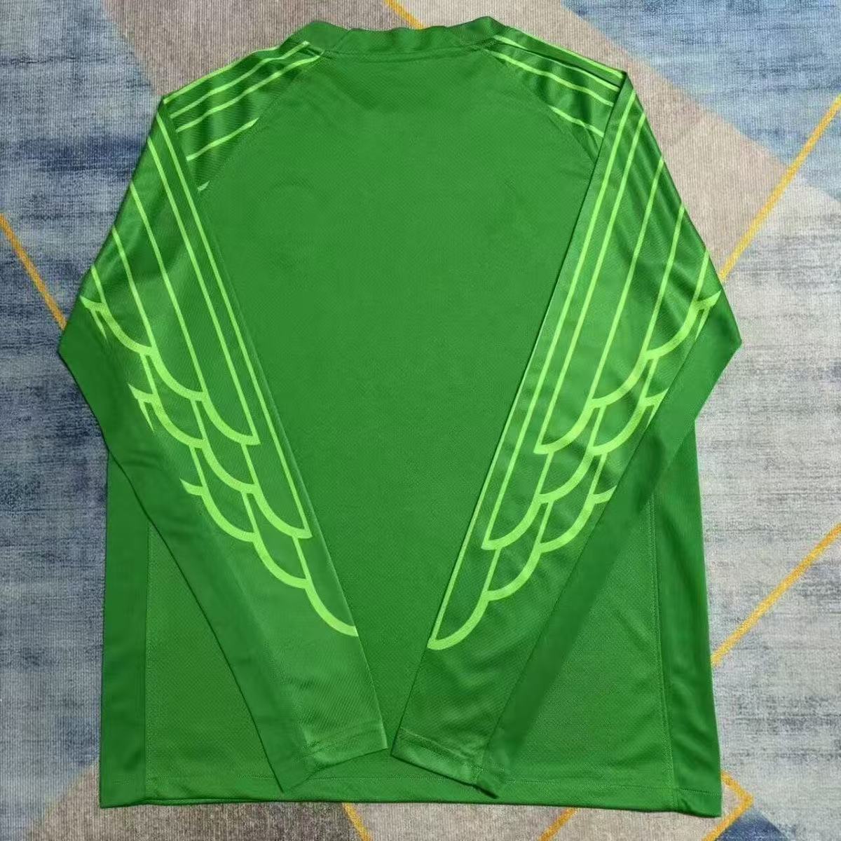 2025/2026 Psg Paris Saint-Germain Long Sleeves Fourth Away green Football Jersey 1:1 Thai quality