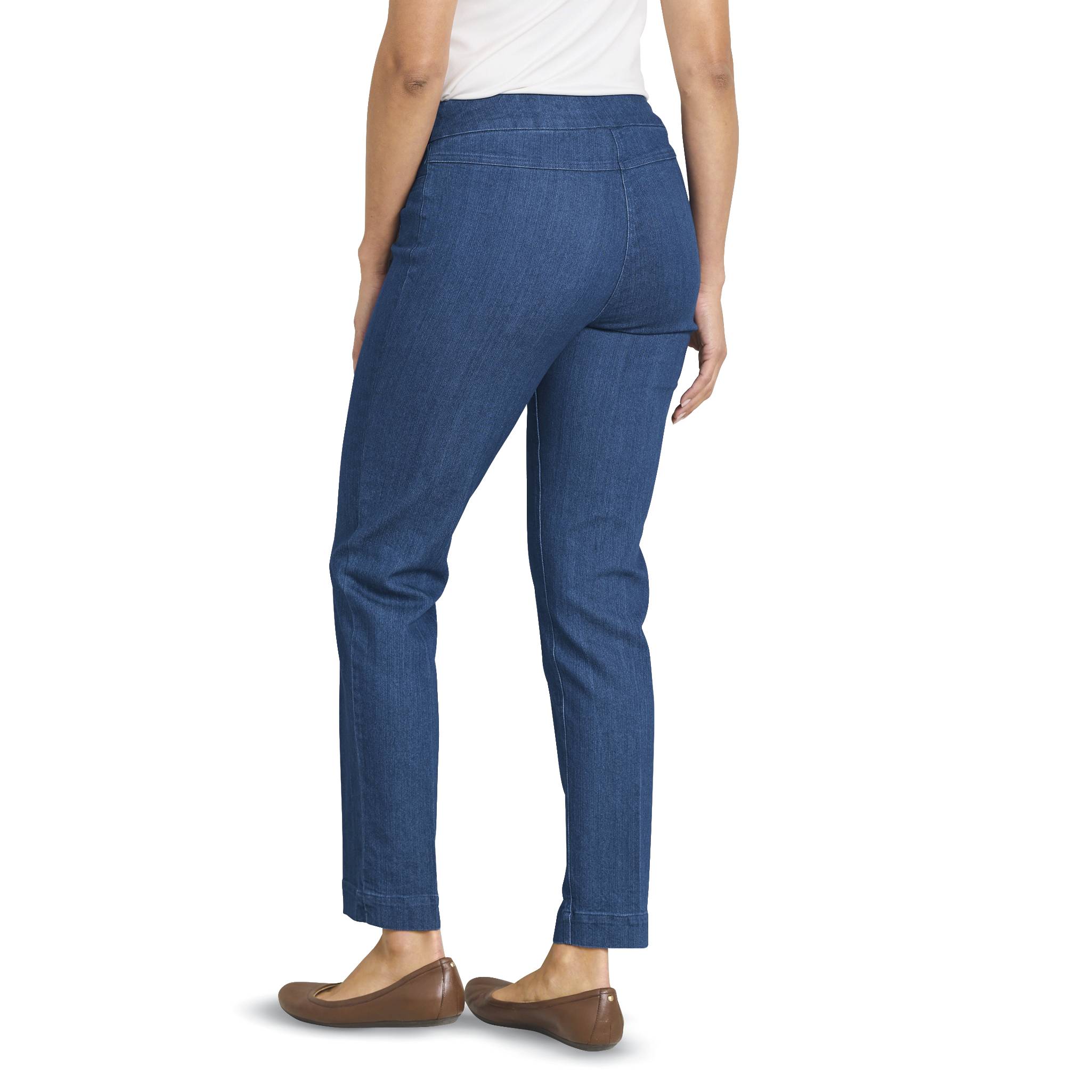 Slim-Sation Tapered-Leg Pants, Built-in Tummy-control, Contoured Pull-on Waistband - Northstyle Catalog