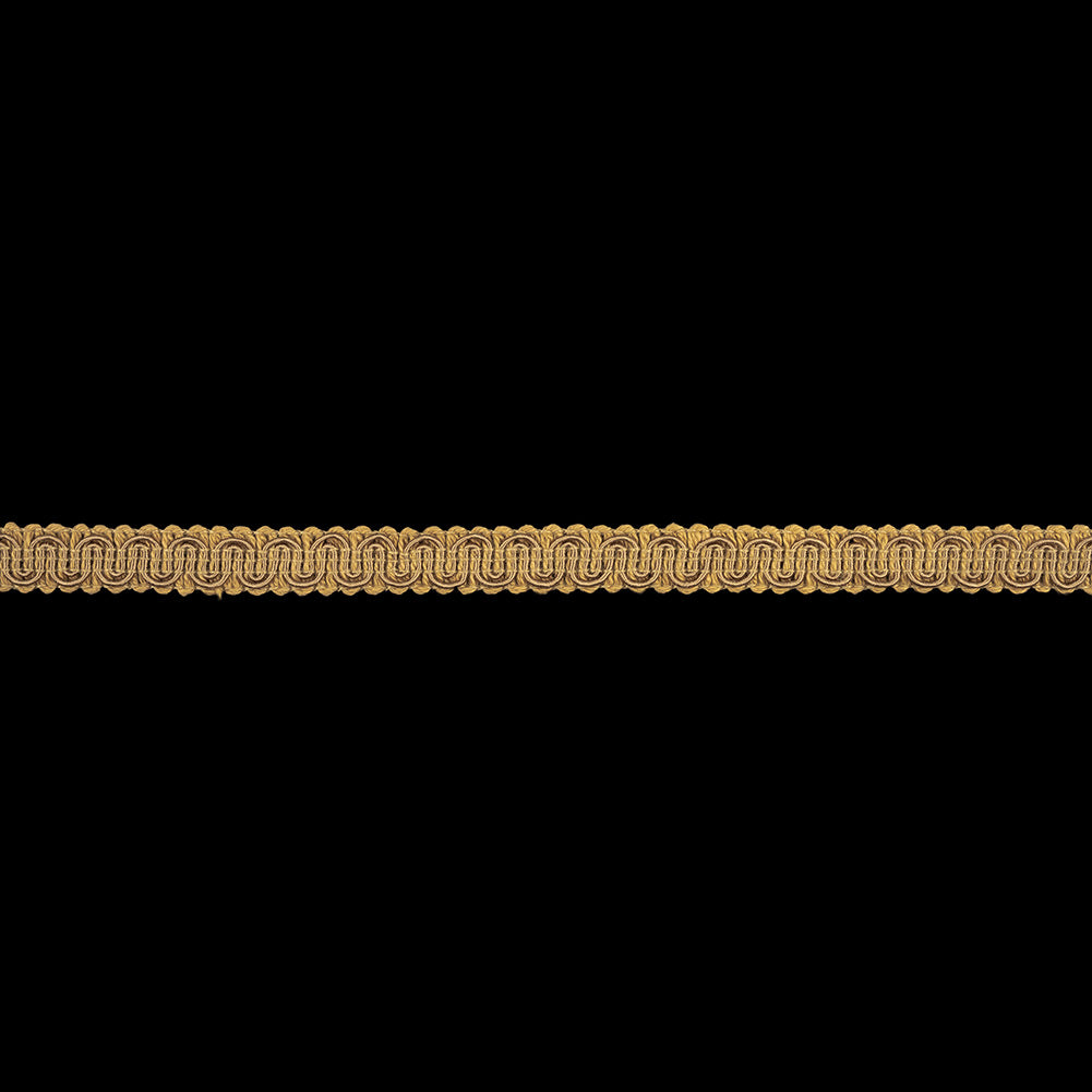 Taupe Wavy Braided Trim - 0.5