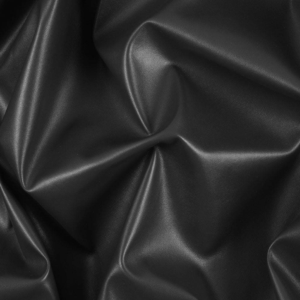 Black Stretch Faux Leather/Vinyl - Joann Fabrics