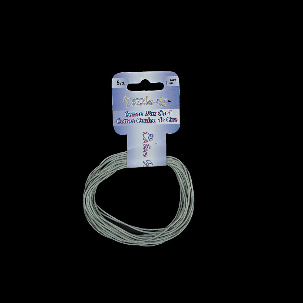 Dazzle-It Seafoam Cotton Wax Cord - 1mm - Joann Fabrics