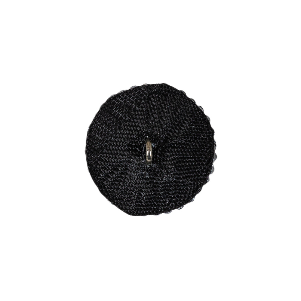 Vintage Gunmetal Seed Beaded Domed Shank Back Button - 32L/20mm - Joann Fabrics