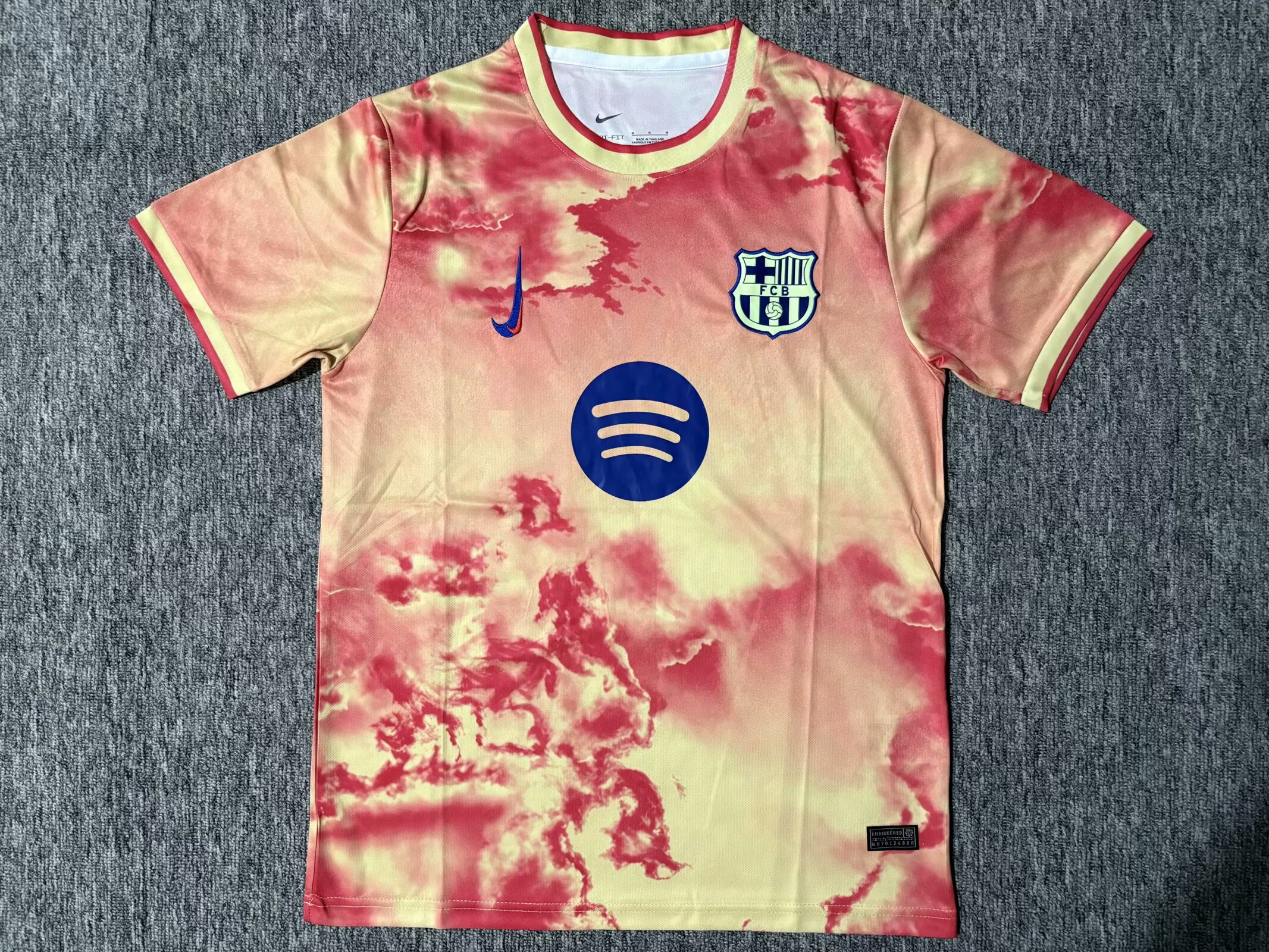 2025/2026 Barcelona Special Edition Red and Yellow Football Jersey 1:1 Thai Quality