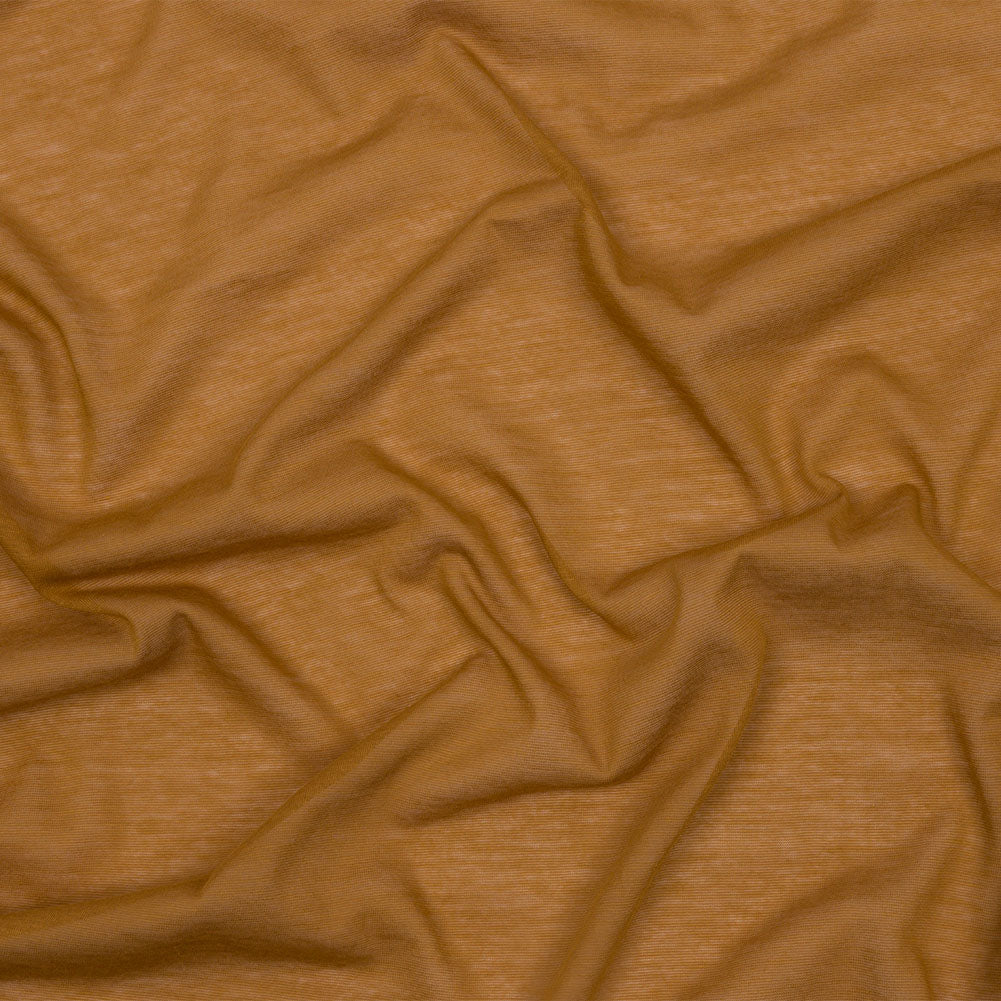 Famous Designer Ochre Featherweight Cotton Jersey - Joann Fabrics