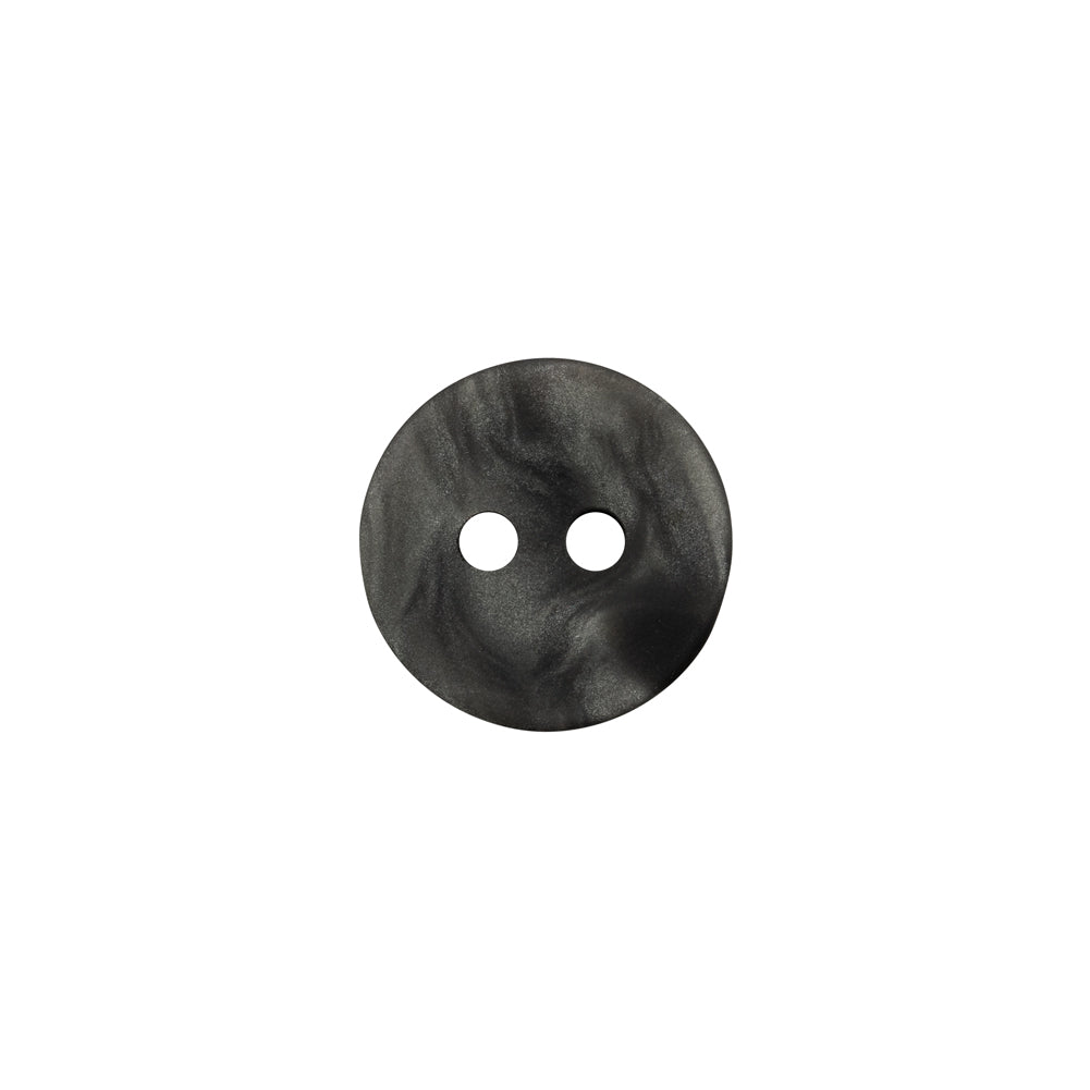Plastic 2-Hole Button - 20L/12.5mm - Shimmering Charcoal - Joann Fabrics