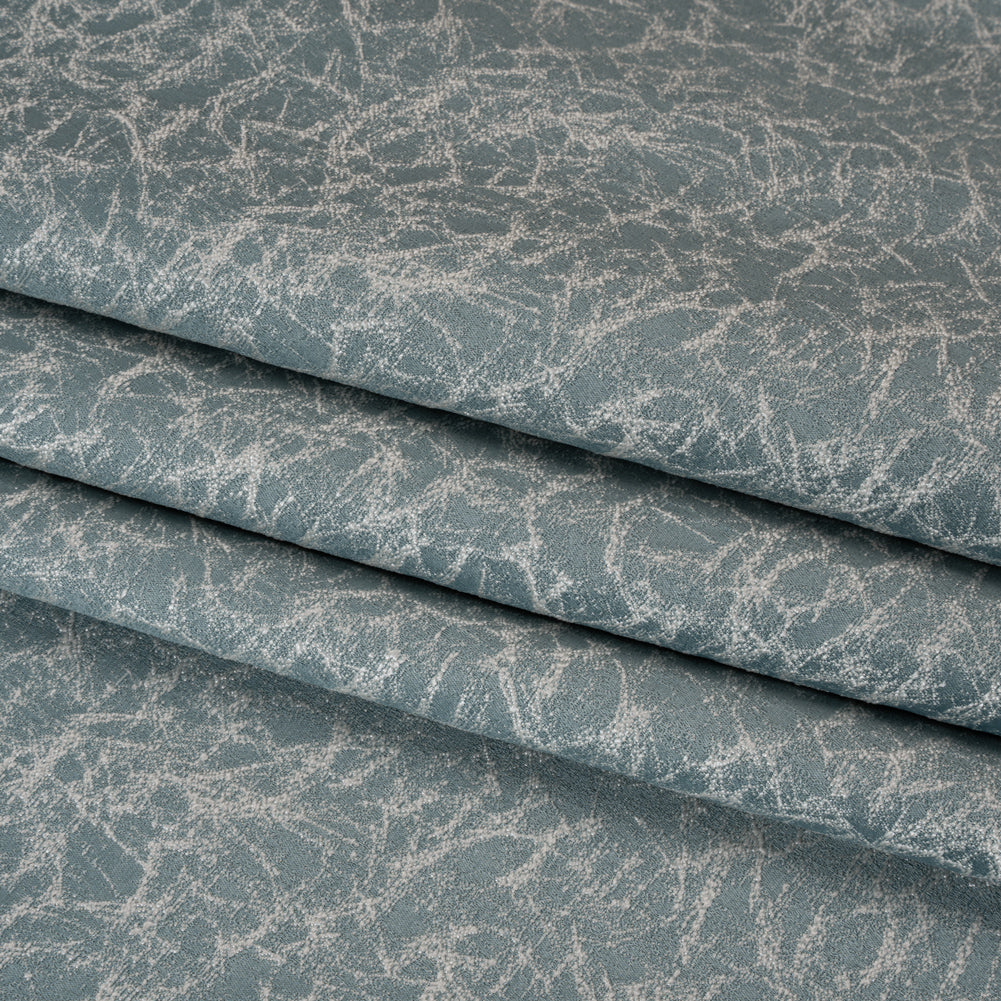 Satin-Faced Jacquard - Ocean Cracked - British Imported) - Joann Fabrics