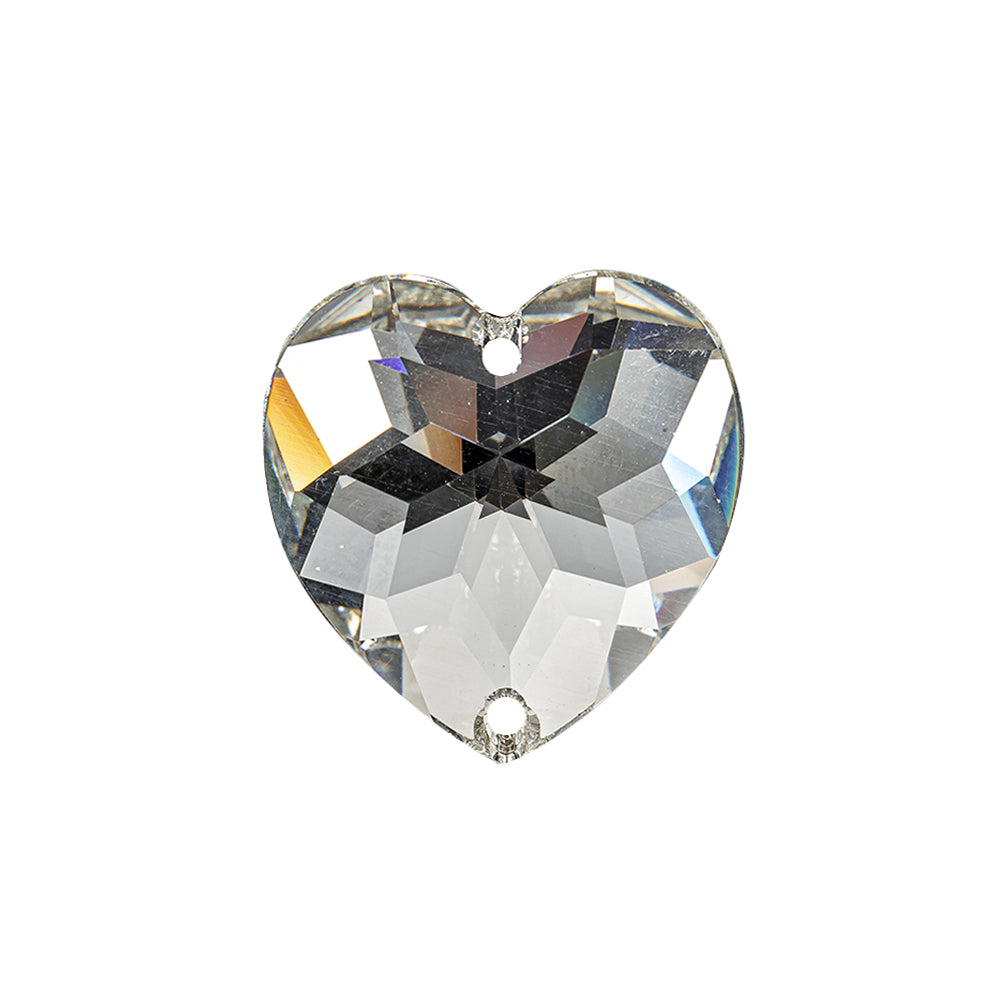 Vintage Swarovski Crystal Heart Sew-On Rhinestone - 24mm - Joann Fabrics