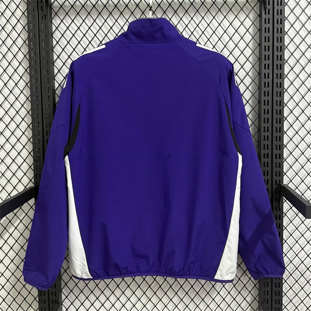 Manchester United 25-26 Training Windbreaker Jacket - Purple - UnitedFutballJersey