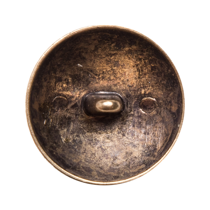 Italian Gold Metal Shank Back Button - 40L/25.5mm - Joann Fabrics