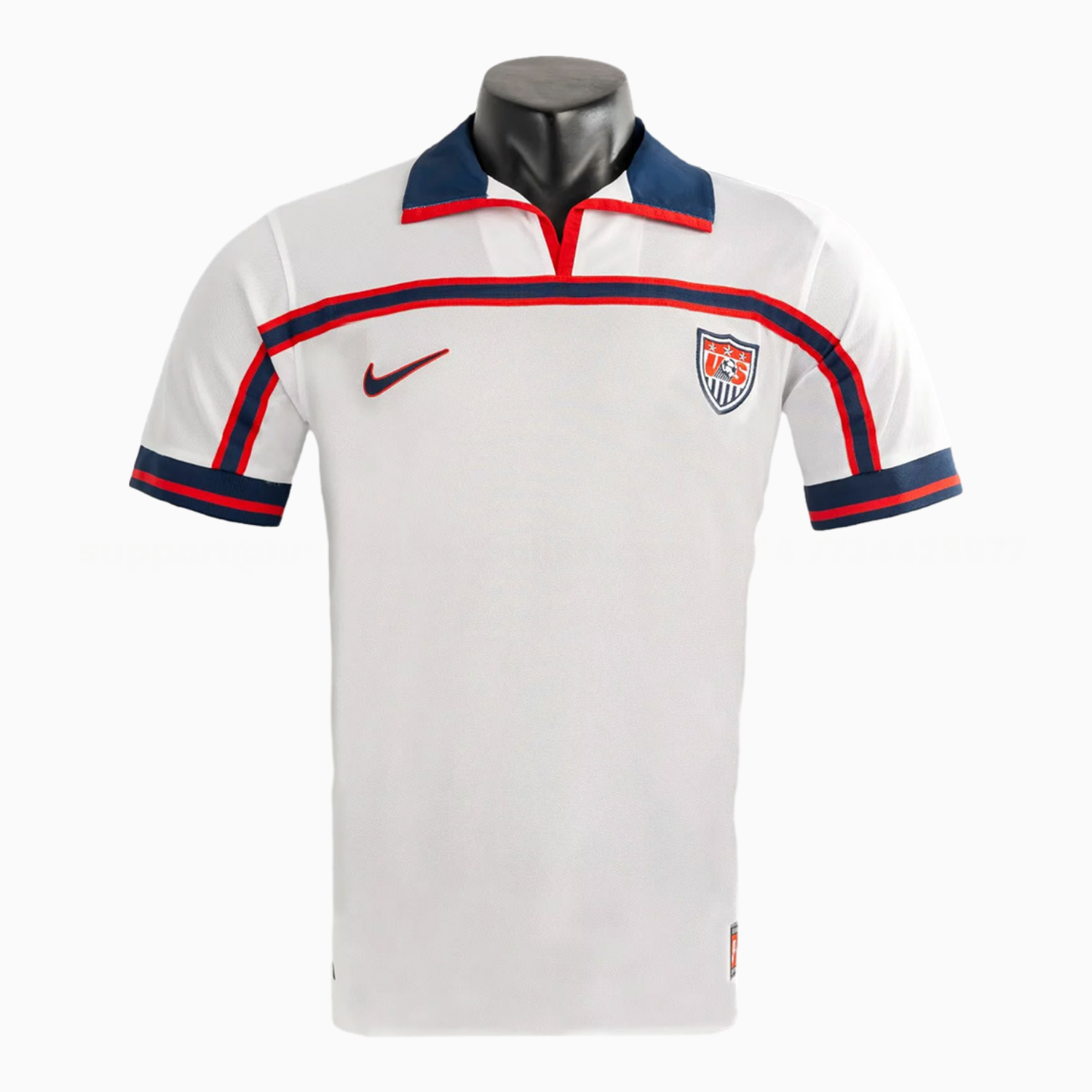 Retro United States USA Home 1998 Jersey - UnitedFutballJersey