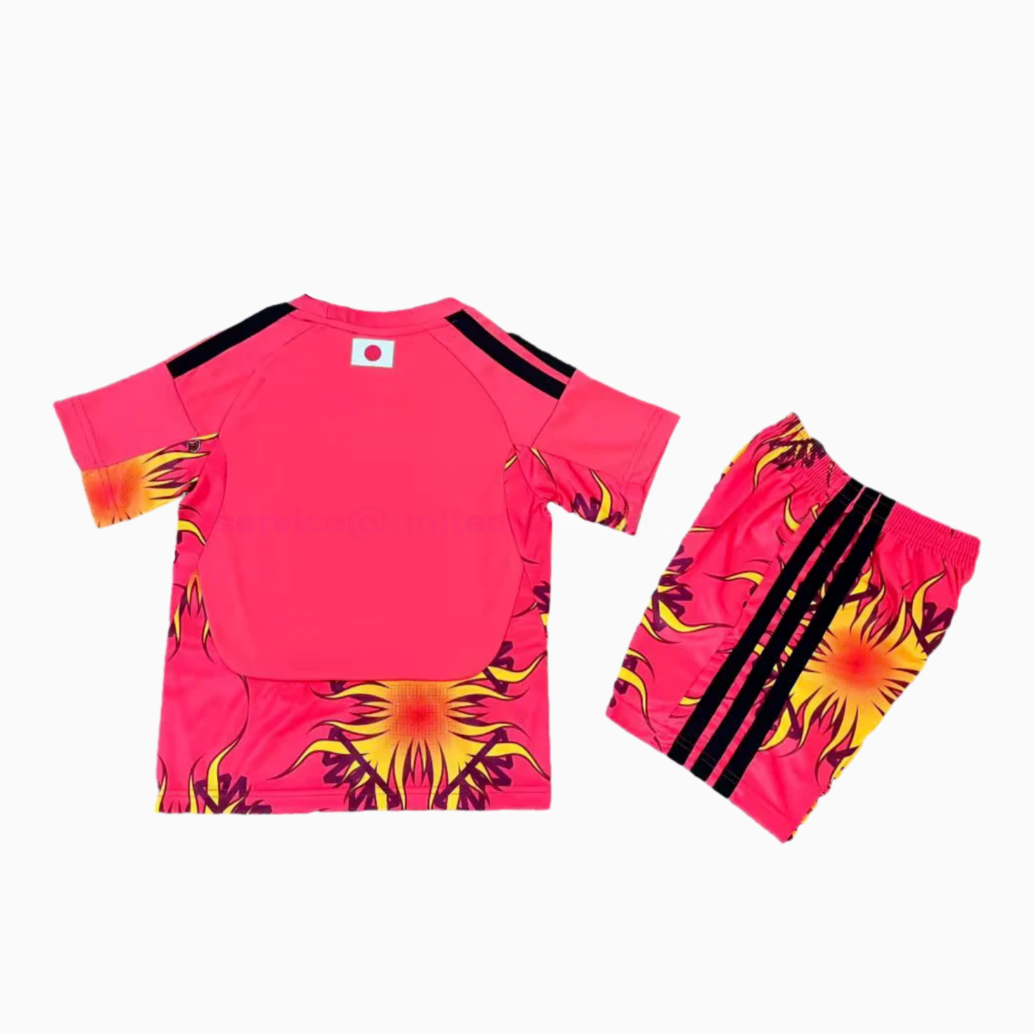 Japan 2026 Red Goalkeeper Kids Kit - UnitedFutballJersey