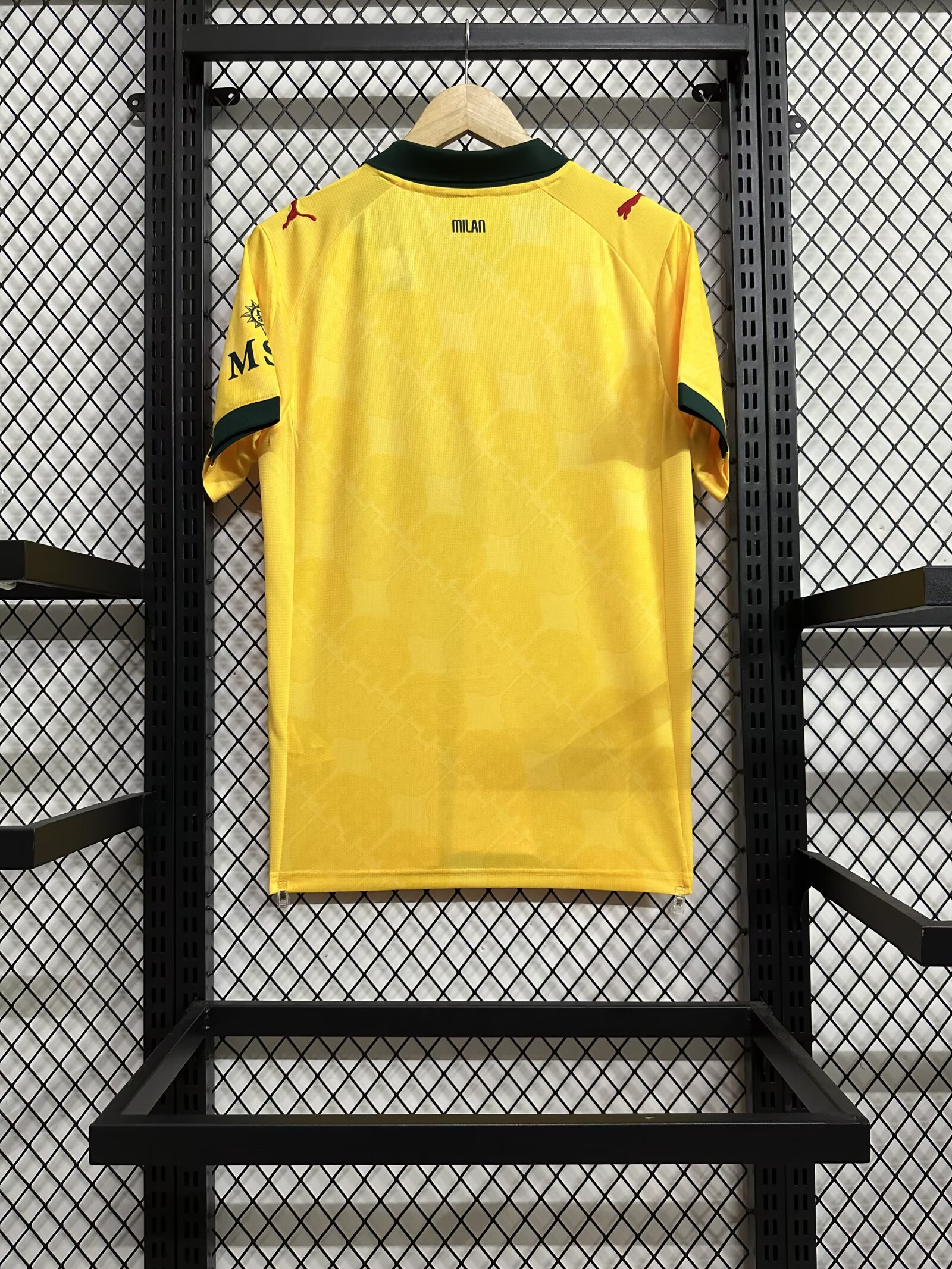 2025/2026 AC Milan Third Away Yellow Football Jersey 1:1 Thai Quality