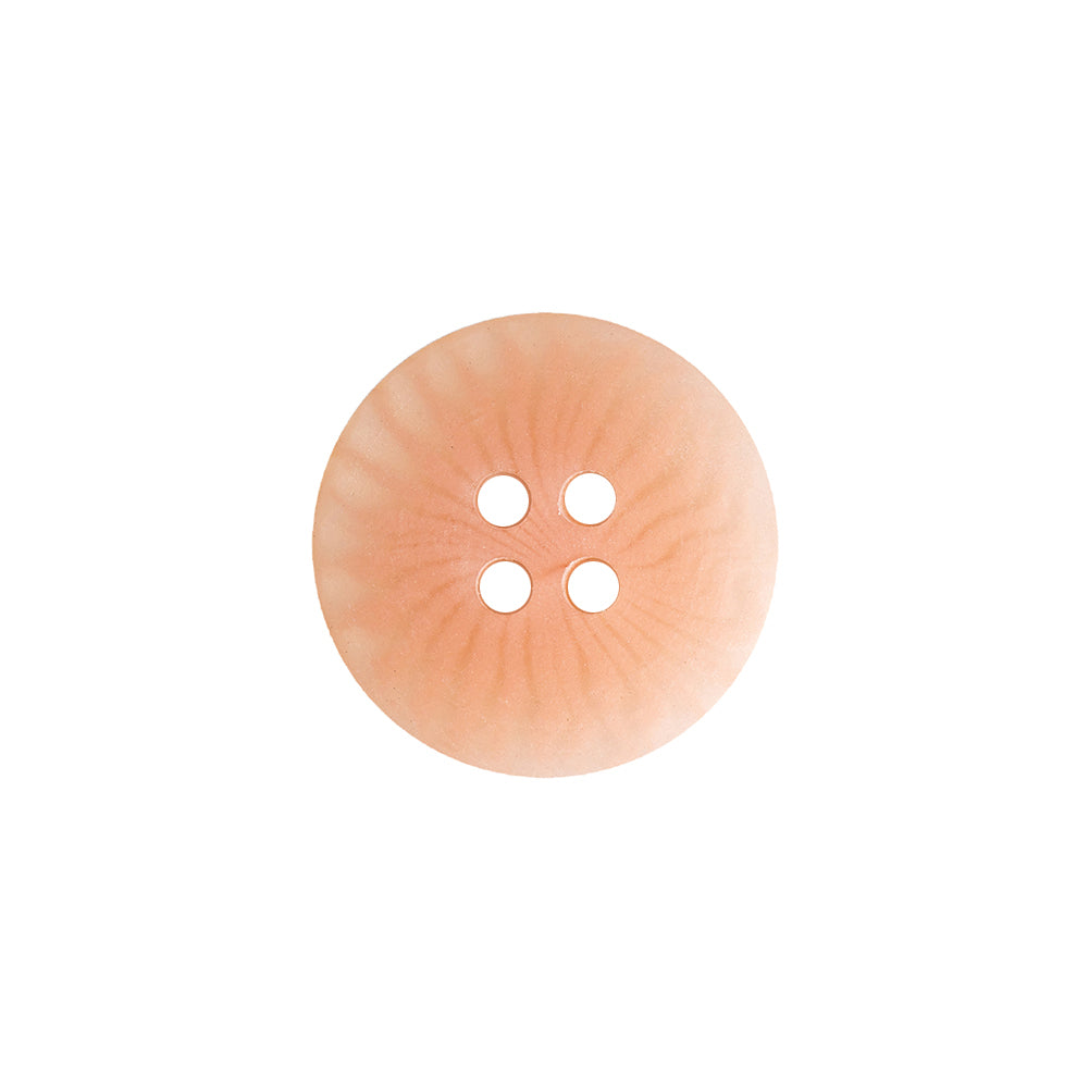 Transparent and Peach Swirls 4-Hole Low Convex Top Button - 28L/18mm - Joann Fabrics
