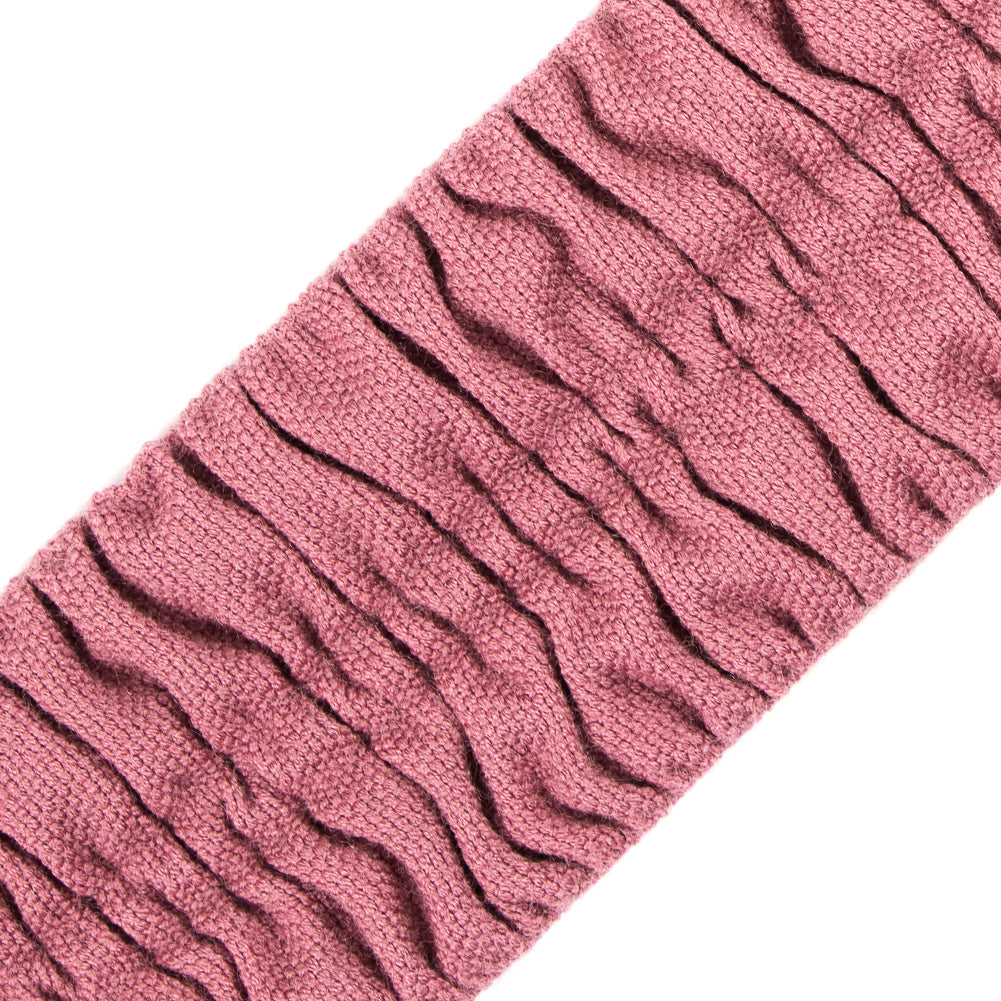 Italian Rose Ruched Stretch Wool Trimming - 2.375