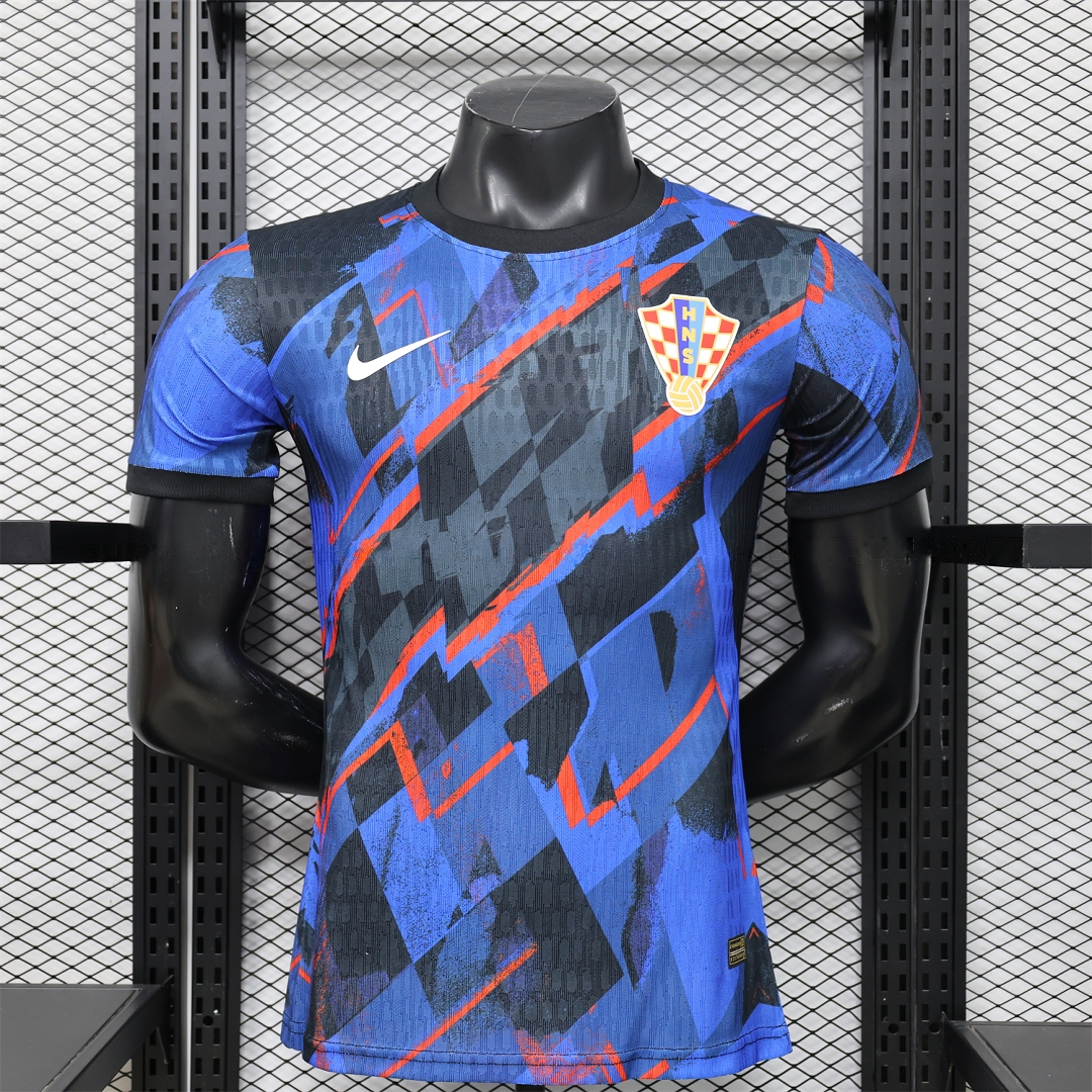 Croatia 2026 Blue And Black Special Jersey - Player Version - UnitedFutballJersey