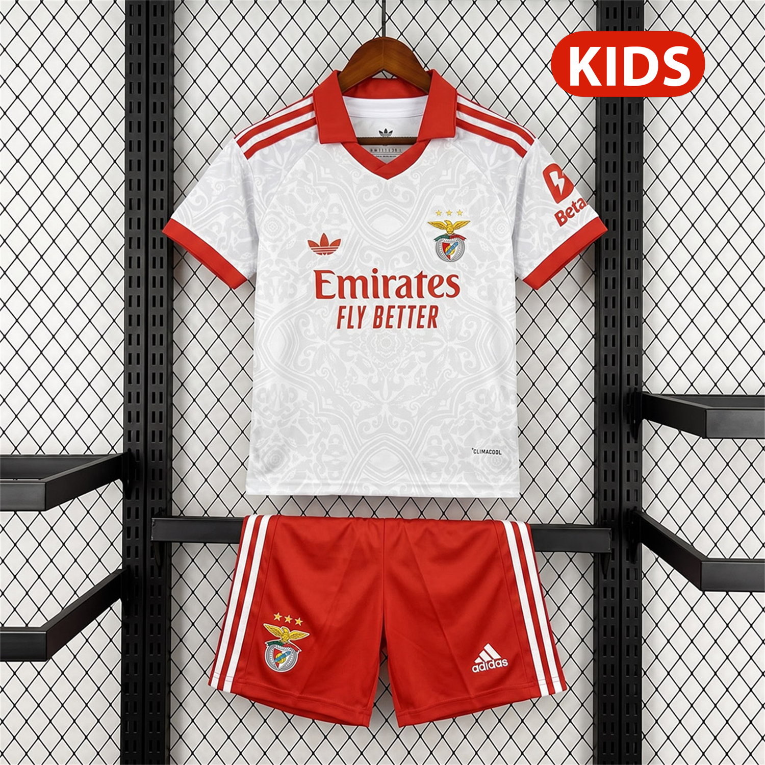 Benfica 26-27 Away Kids Kit - UnitedFutballJersey