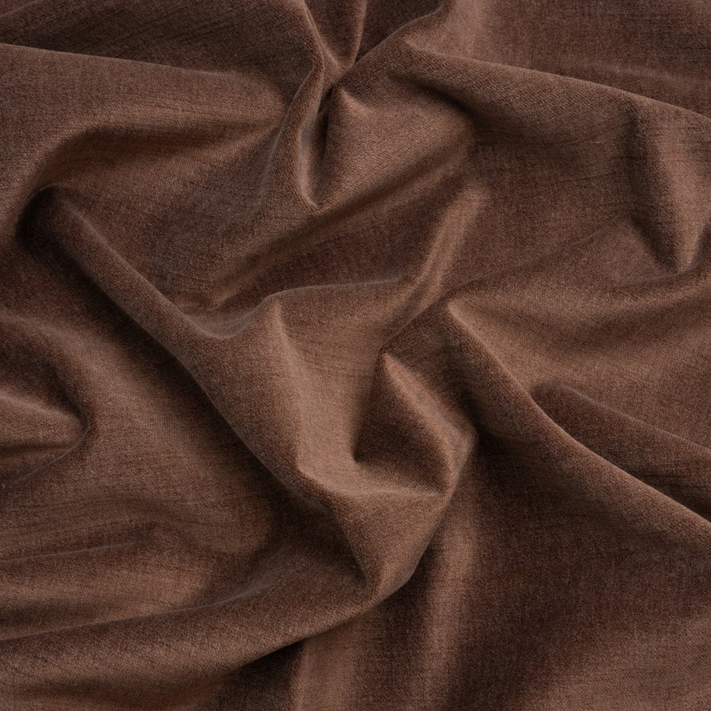 Polyester and Cotton Upholstery Velvet - Chocolate - Corry Collection - Joann Fabrics