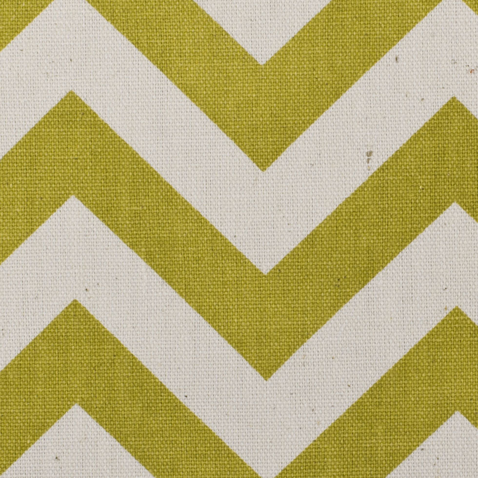 Village Green/Natural Zig Zag Canvas - Joann Fabrics