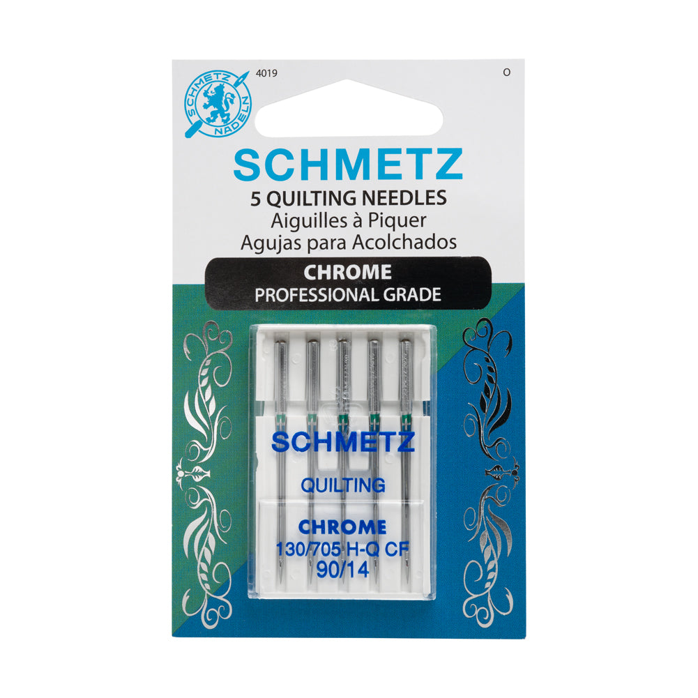 Schmetz Chrome Quilting Machine Needles - 90/14 - 5 ct - Joann Fabrics