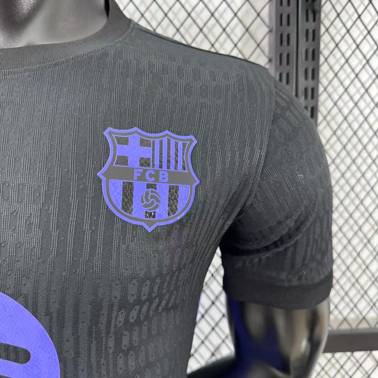 2025/2026 Player Version Barcelona Joint Version Black Football Jersey 1:1 Thai quality