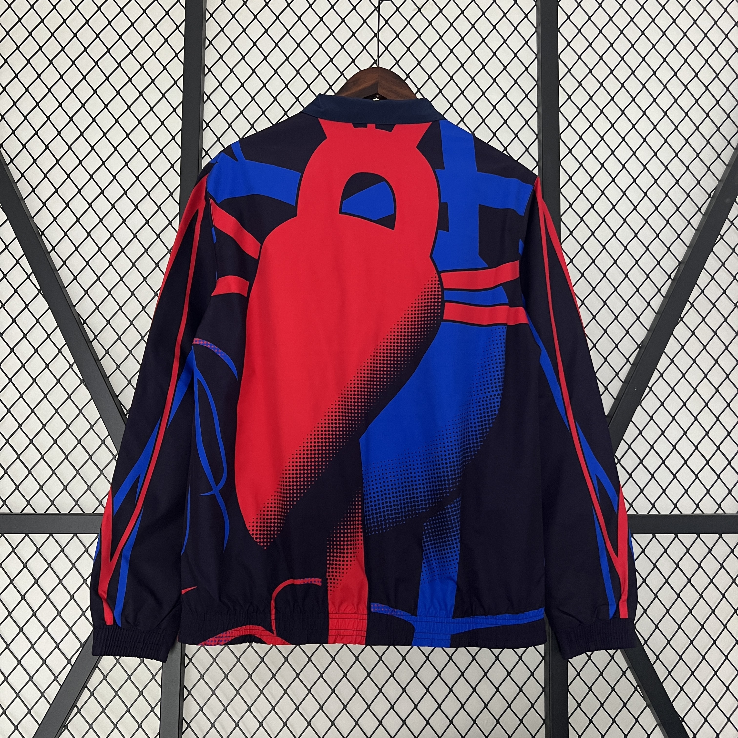 2025/2026 Barcelona Reversible Windbreaker Soccer Jersey 1:1 Thai Quality 05