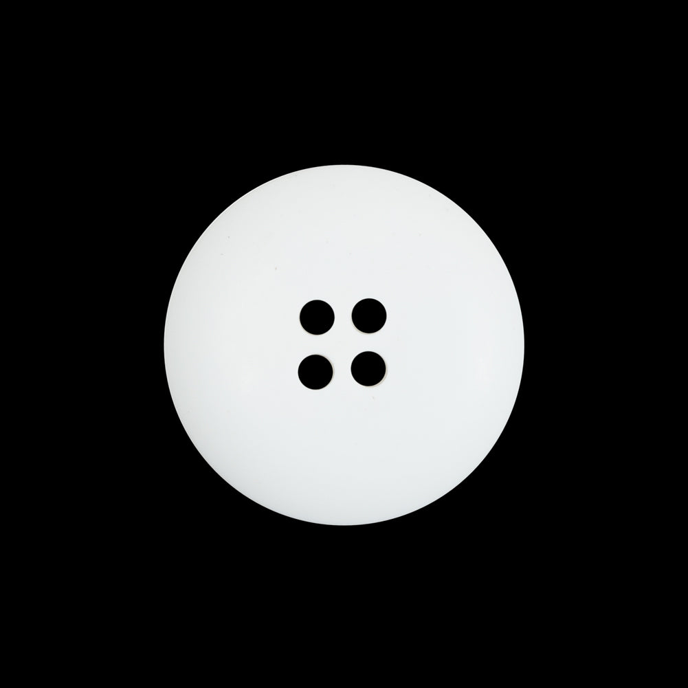 White Plastic 4-Hole Button - 34L/21.5mm - Joann Fabrics