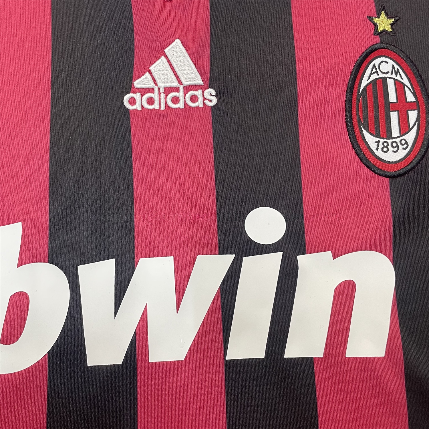 Retro AC Milan 2009-10 Home Red Kids Kit - UnitedFutballJersey