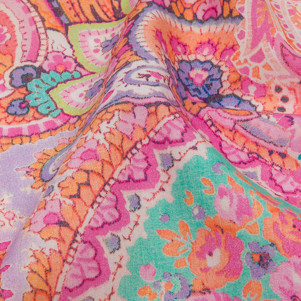 Mood Exclusive Paisley Pantomime Cotton Poplin - Joann Fabrics