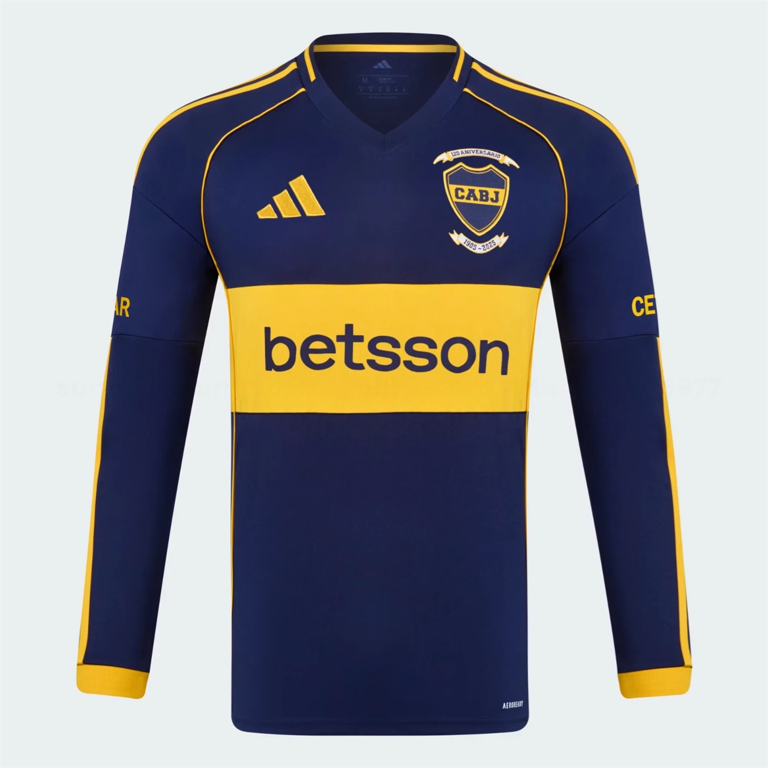 Boca Juniors 25-26 Home Long Sleeves Jersey - Fans Version - UnitedFutballJersey