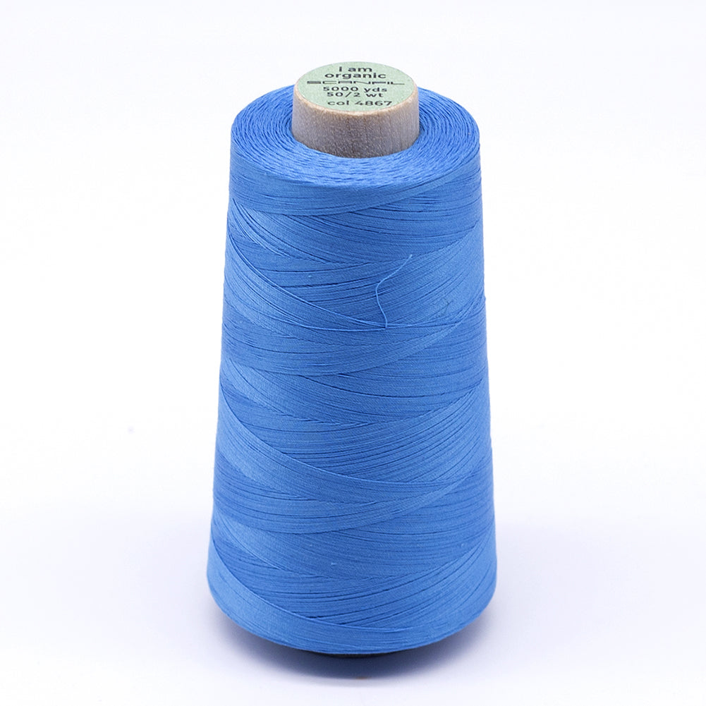 SCANFIL® 50wt Organic Pima Cotton Thread 5000 yd Cones - 4867 Swim Cap - Joann Fabrics