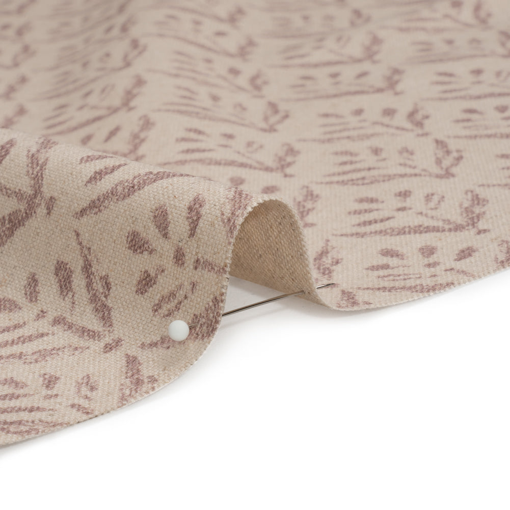 Cotton and Linen Canvas Print - Rose Simple Flowers - British Imported - Joann Fabrics